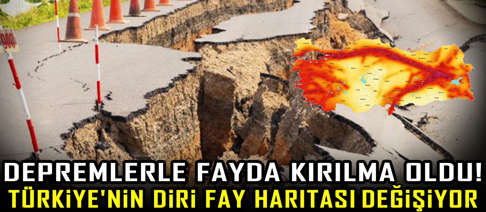 Depremlerle fayda kırılma oldu! Türkiye'nin diri fay haritası değişiyor