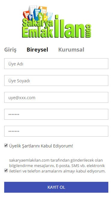 Üyelik Bilgi